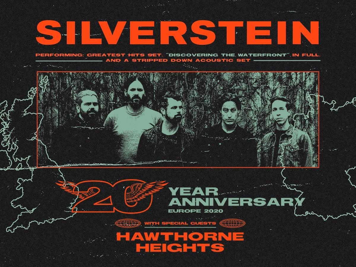 Silverstein Tour 2020 Buy tickets for Silverstein at O2 Academy Islington on 08/02/2020 Silverstein Tour 2020 Buy tickets for Silverstein at O2 Academy Islington on 08/02/2020