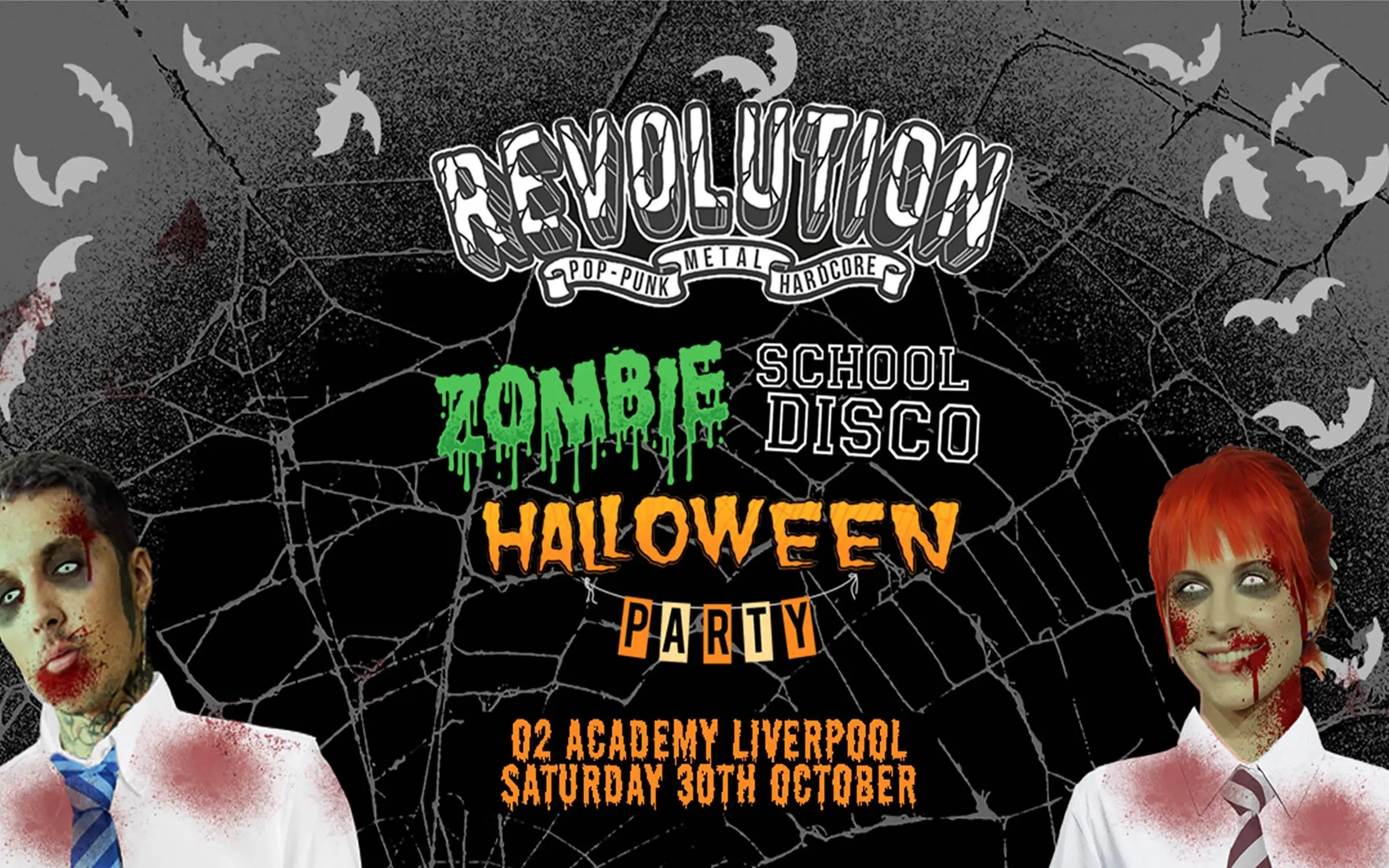 Zombie School Disco Halloween Party