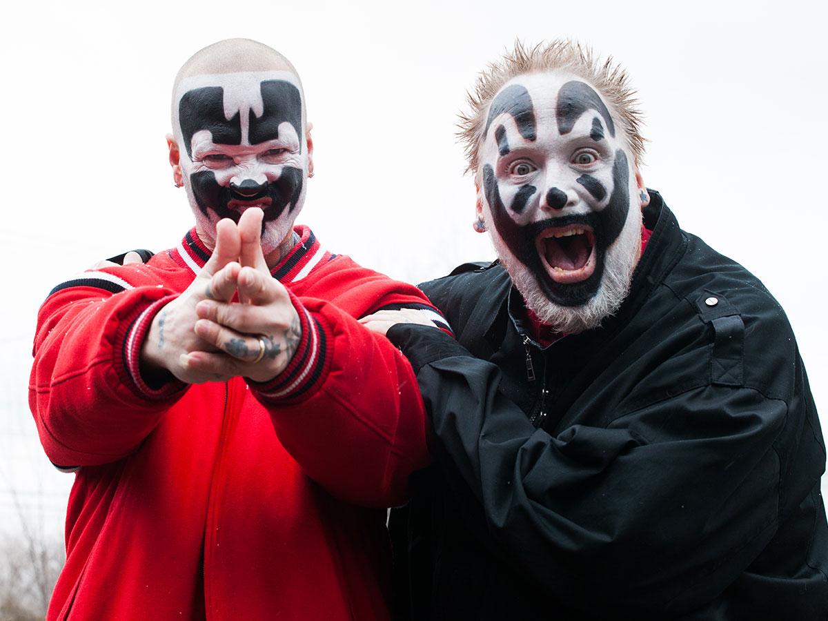 Перевод песни insane clown. Группа Insane Clown Posse. Джаггало. Грим джаггало.