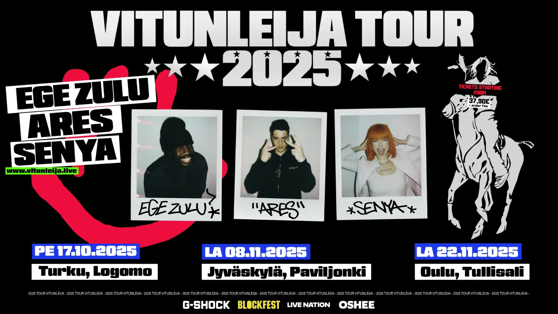 Vitunleija Tour