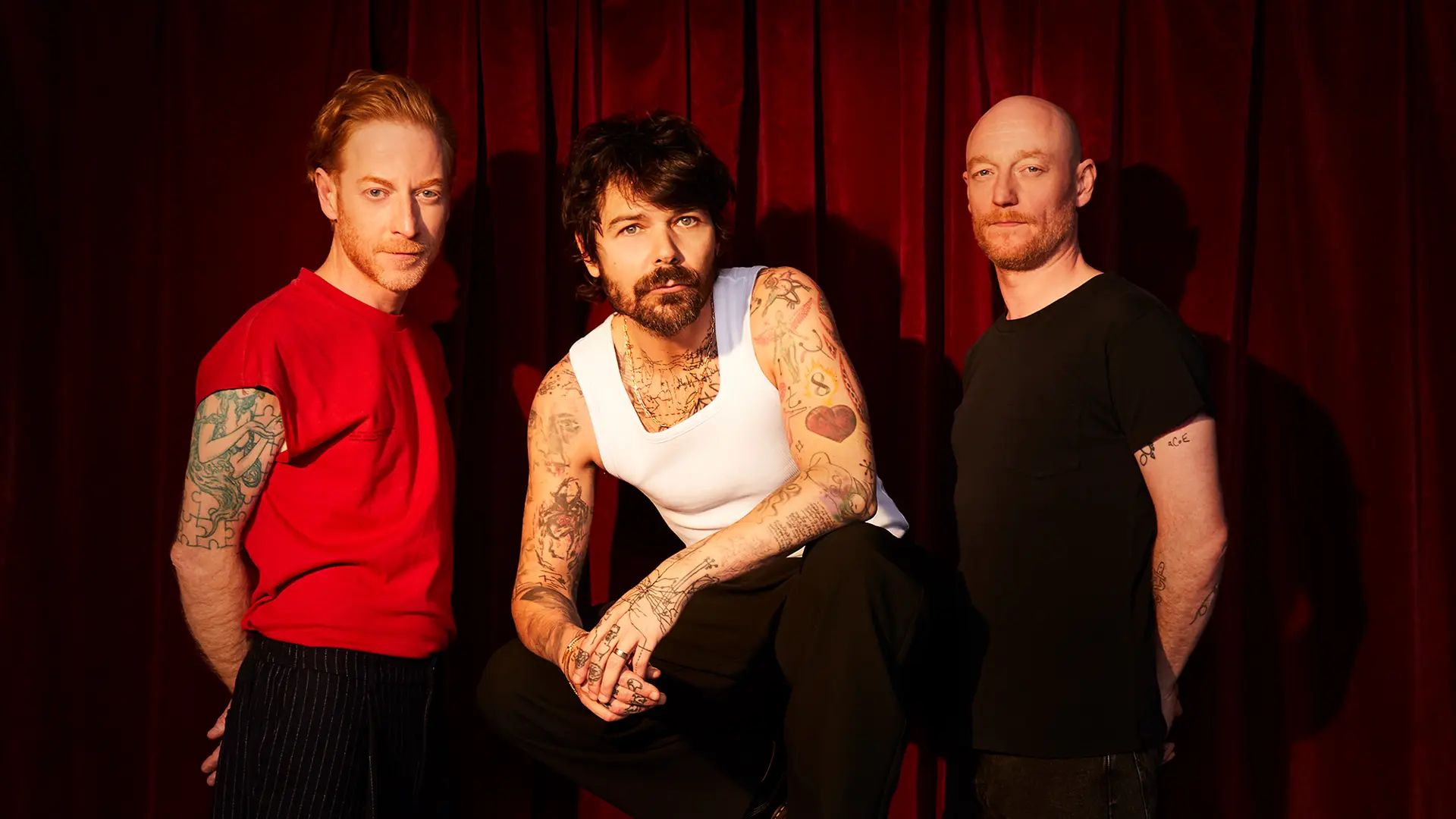 Biffy Clyro 2025 drie bandleden