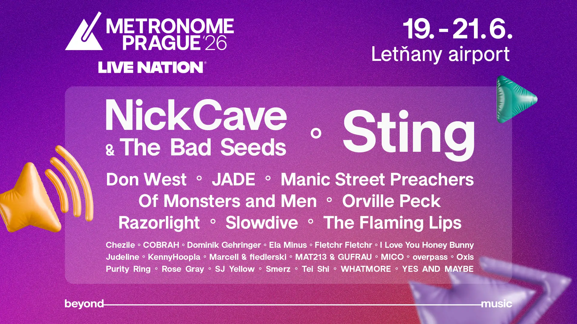 Metronome Prague 2026