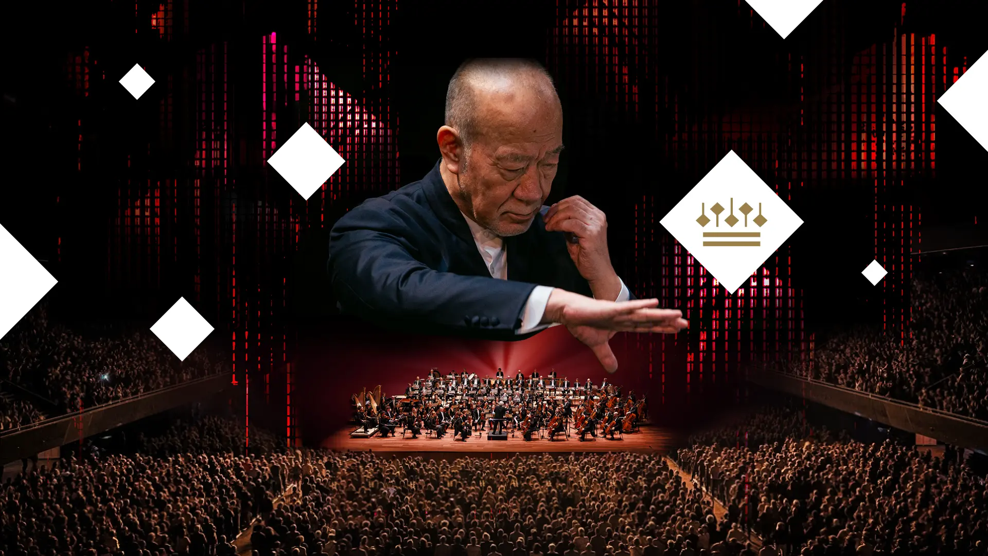 Joe Hisaishi dirigeert het Concertgebouworkest voor een volle Ziggo Dome