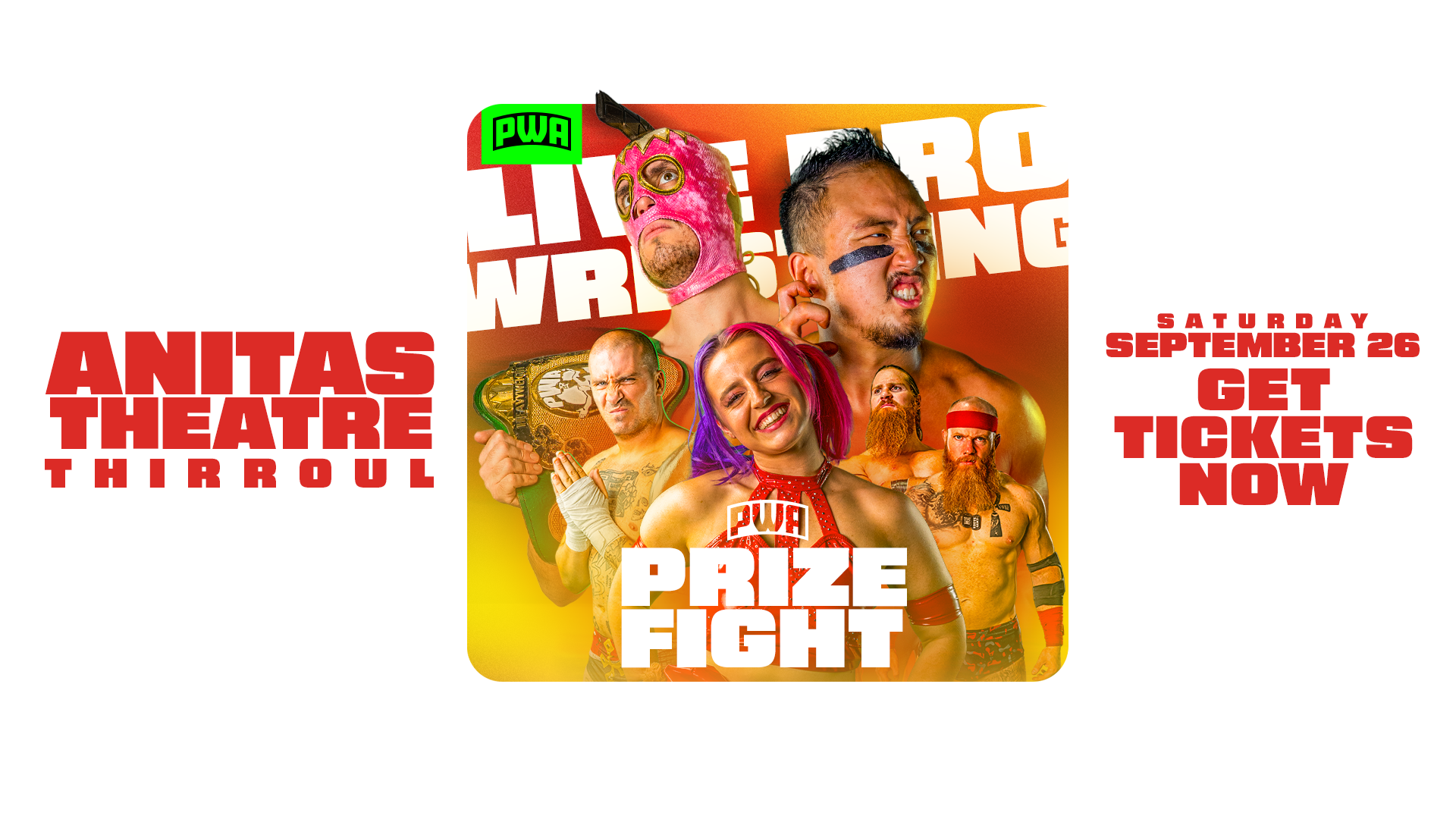 Poster: Pro Wrestling Australia: Prize Fight