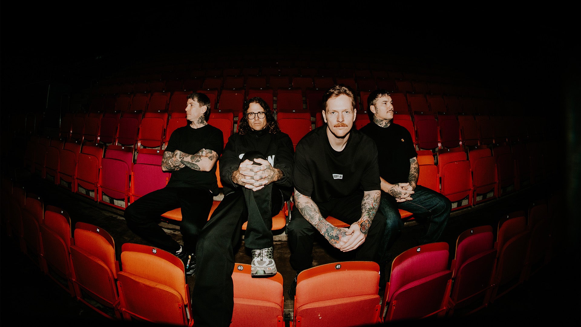The Amity Affliction en concert au Kavka Zappa