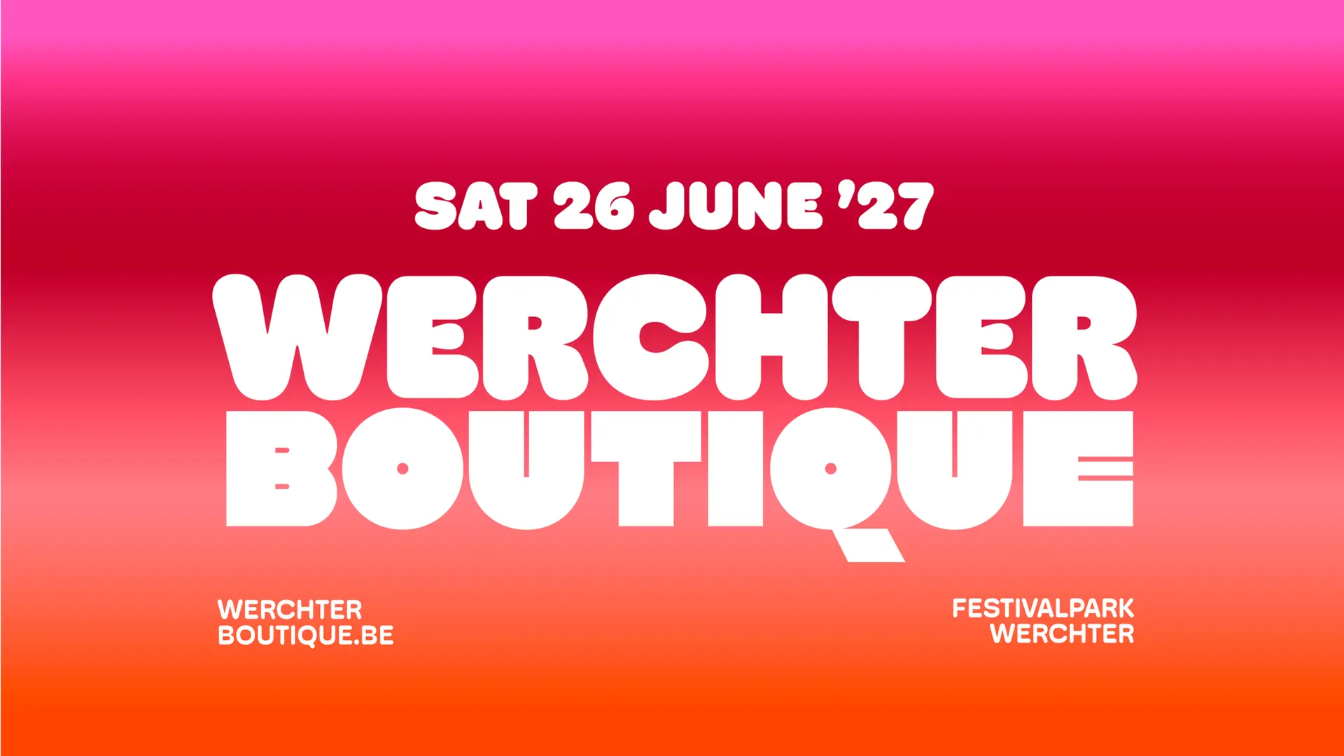 Werchter Boutique 2027