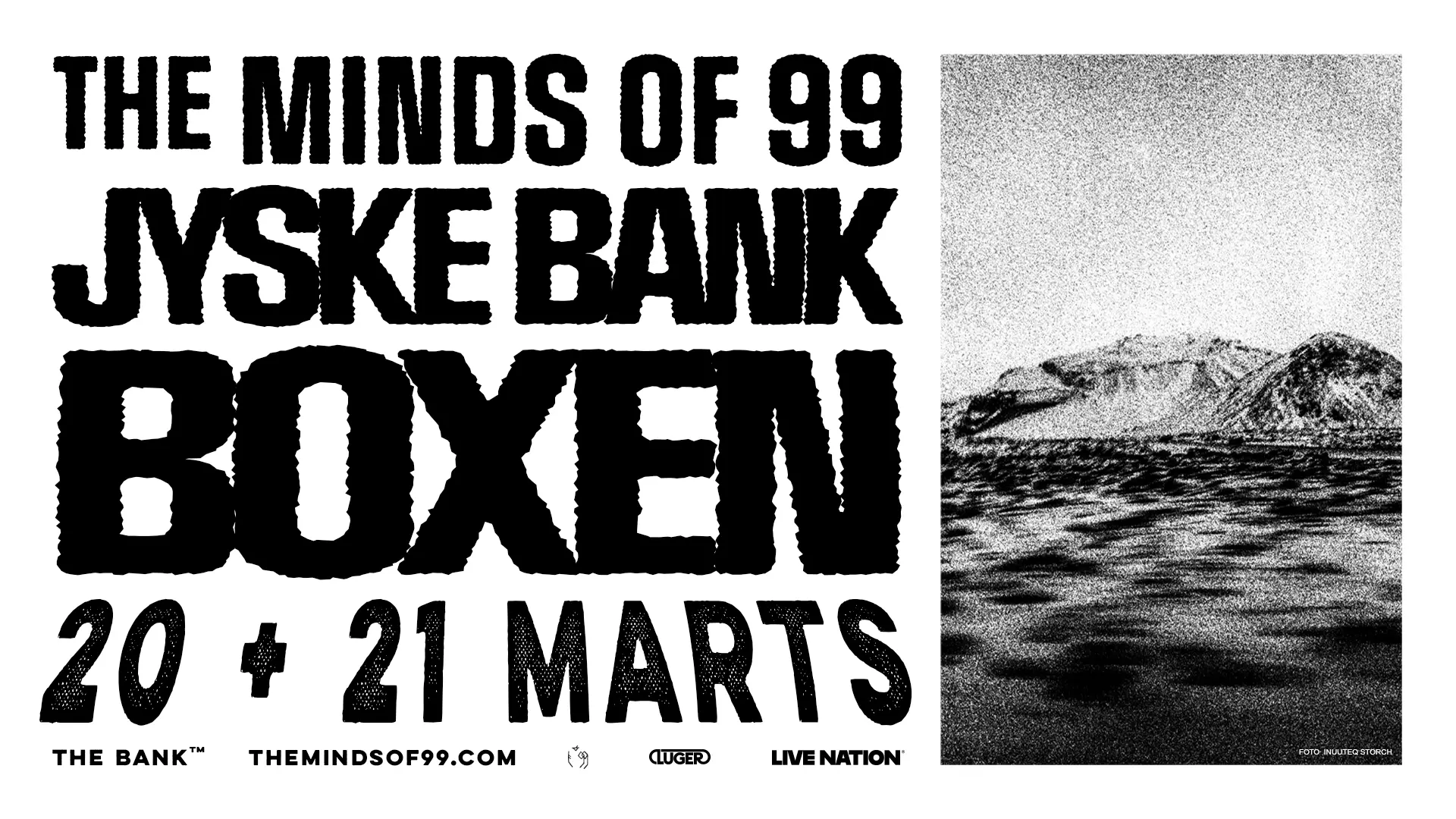 artwork for The Minds of 99 i Jyske Bank Boxen 2026