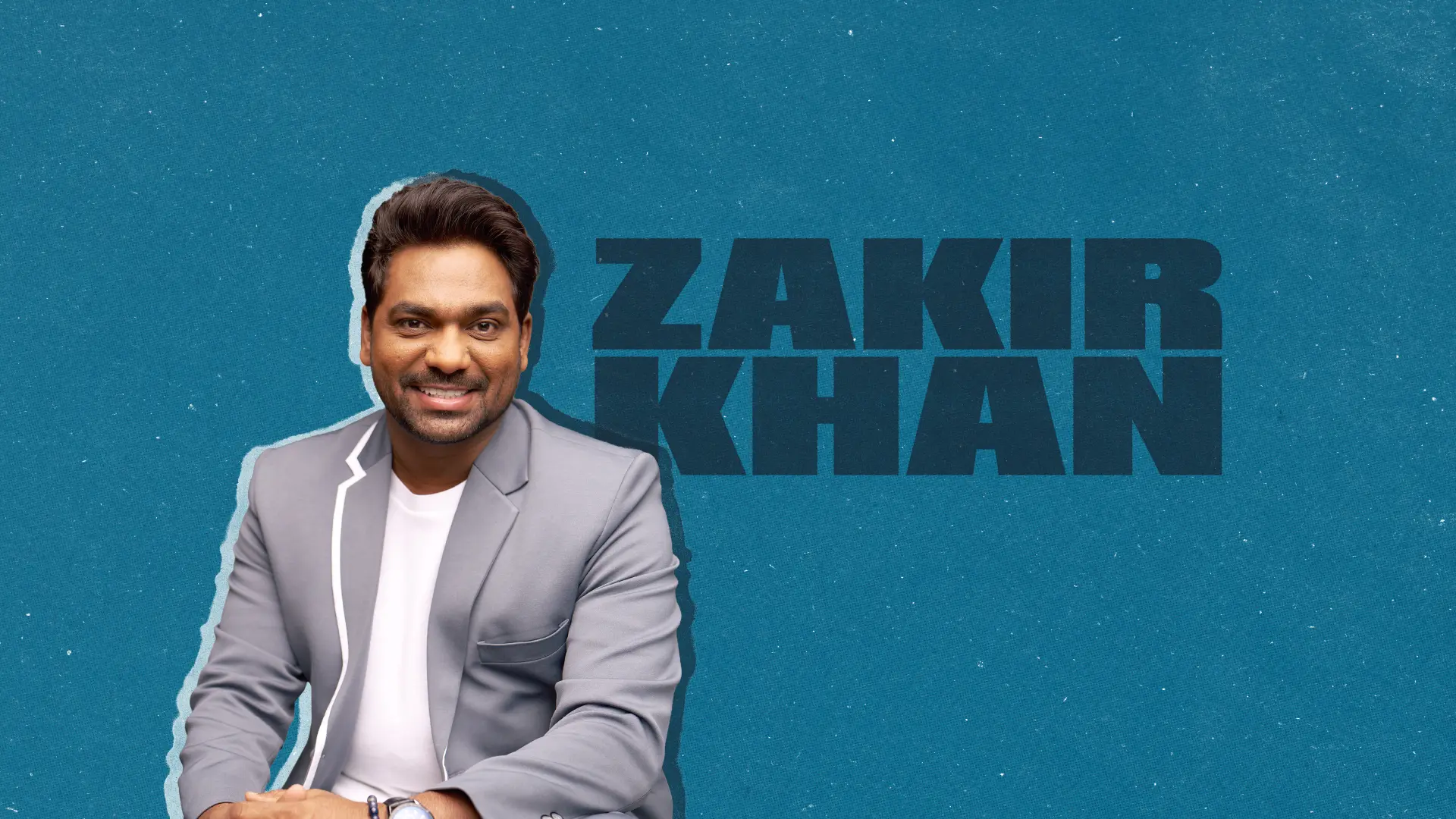 Zakir Khan Dubai Poster