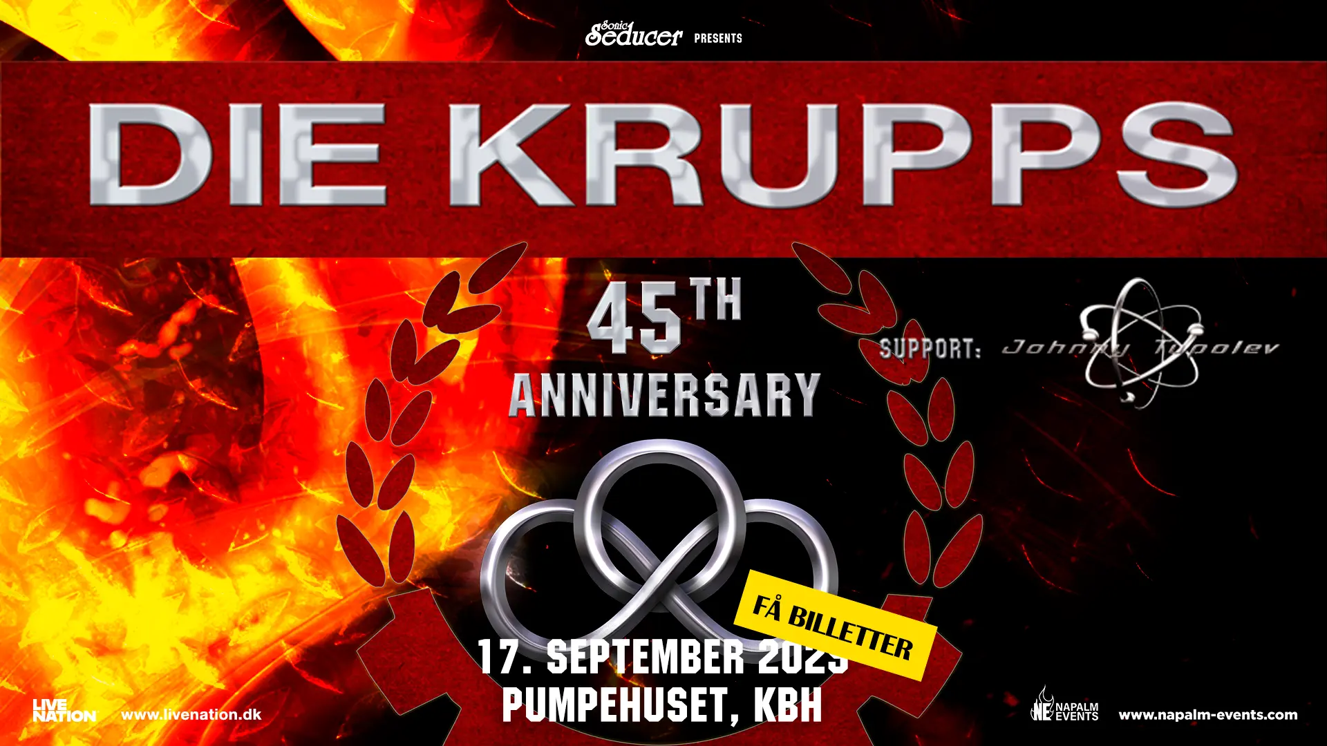 Die Krupps Few Tickets Artwork