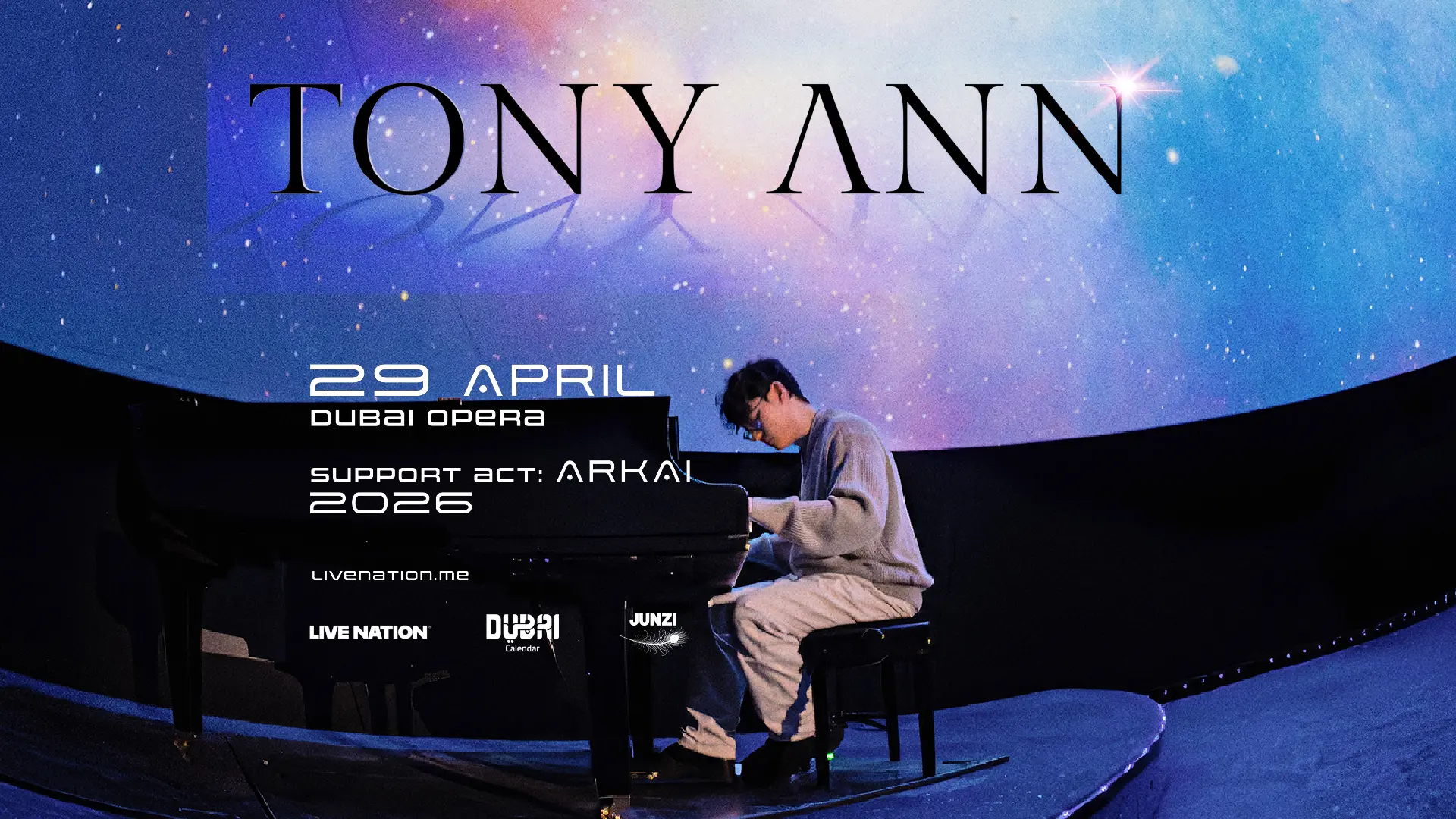 Tony Ann Dubai show poster