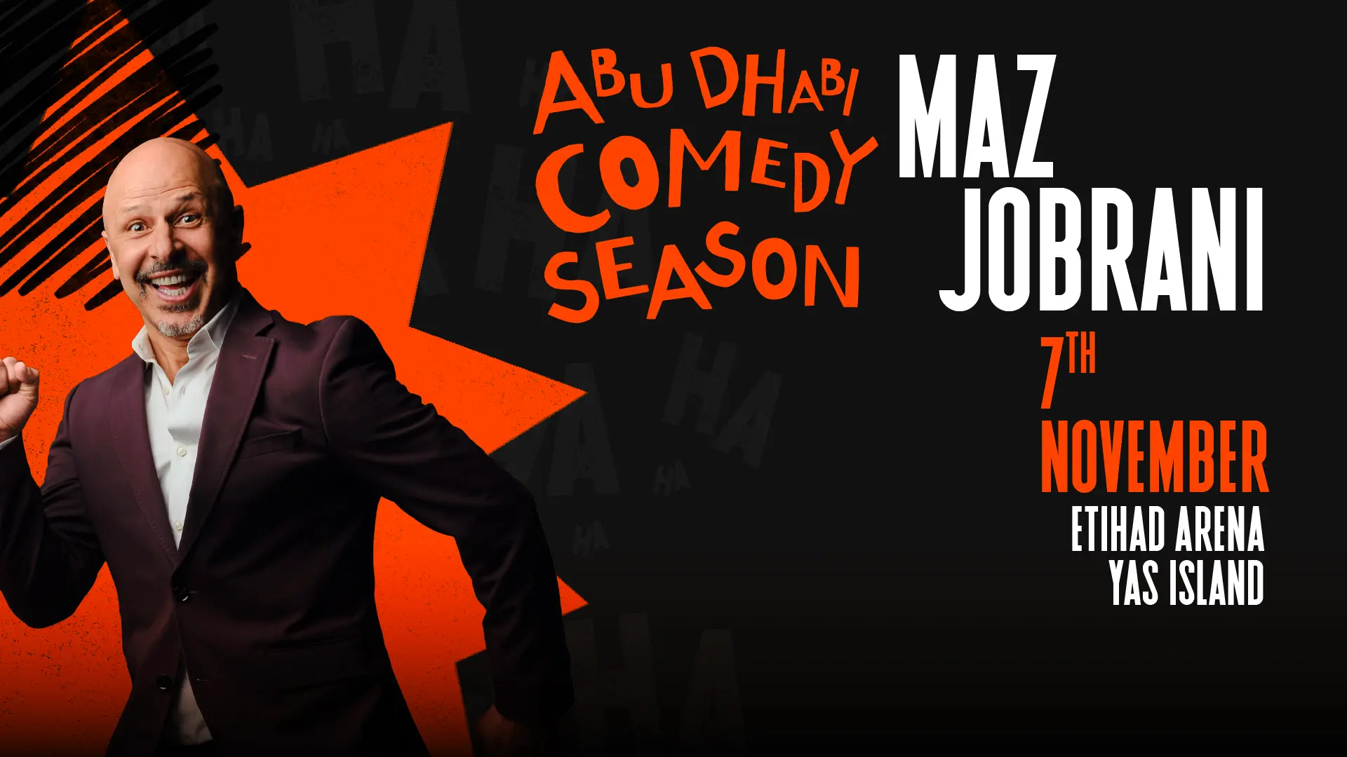 Maz Jobrani at ADCS poster
