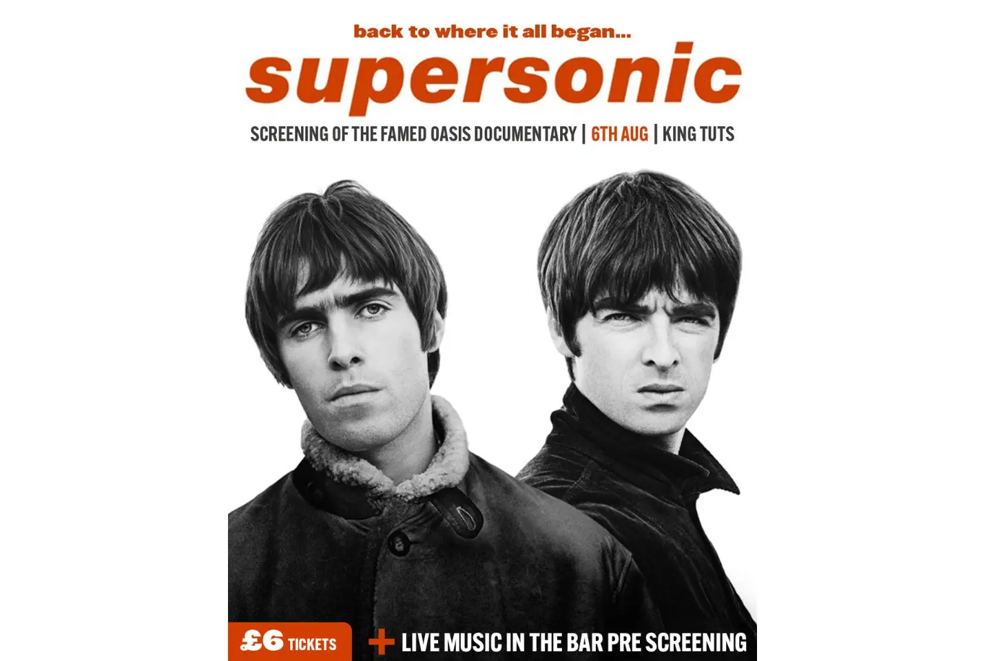 Flyer for Screening of Supersonic