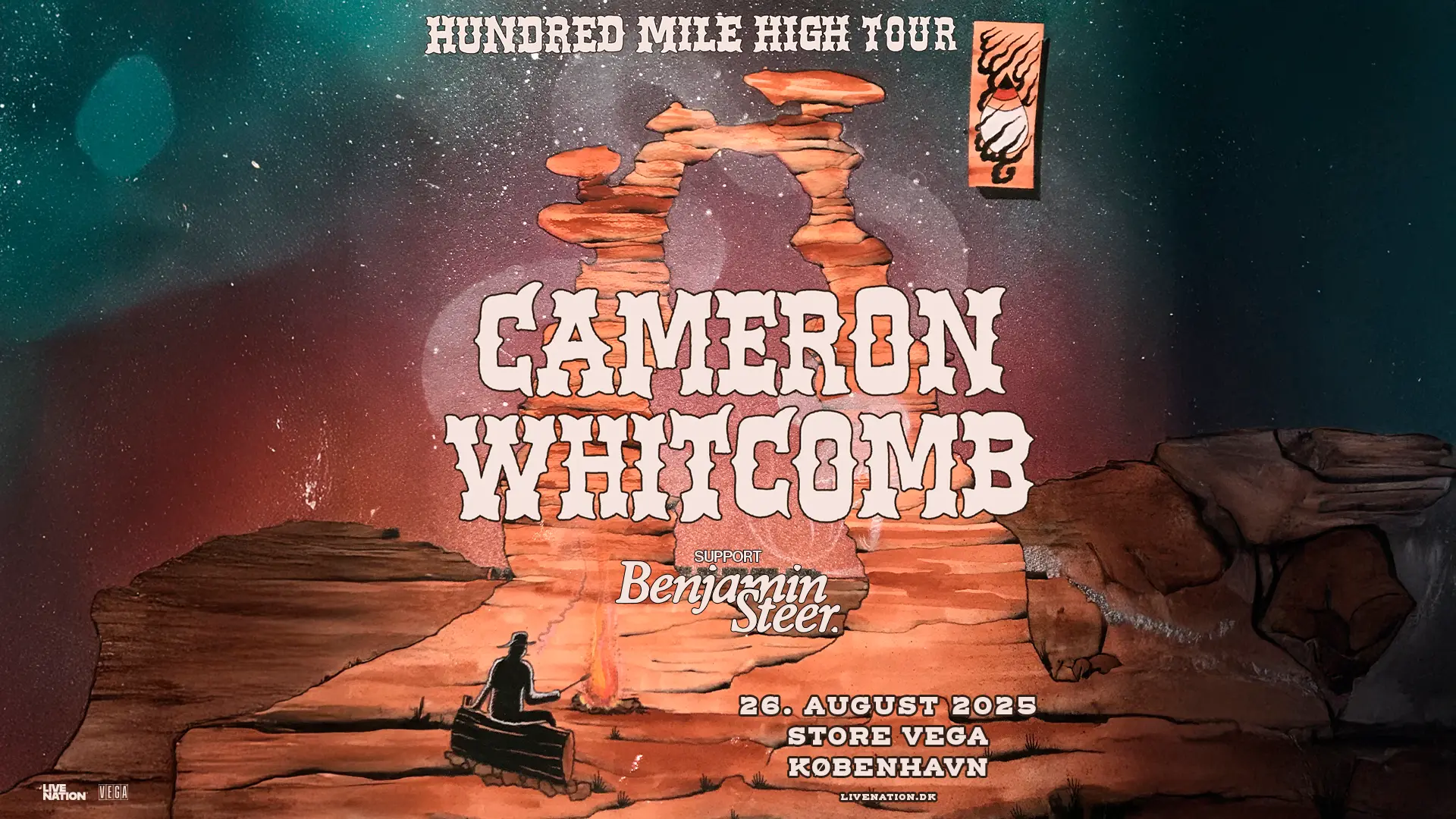 Artwork for Cameron Whitcomb support