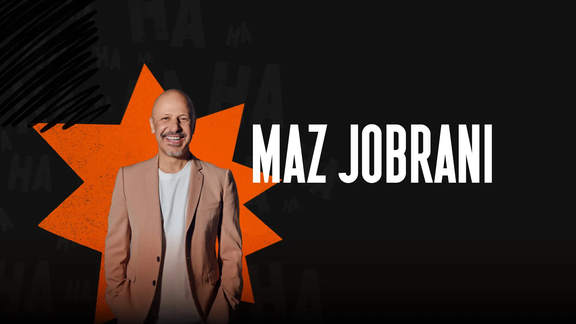 Maz Jobrani at ADCS poster