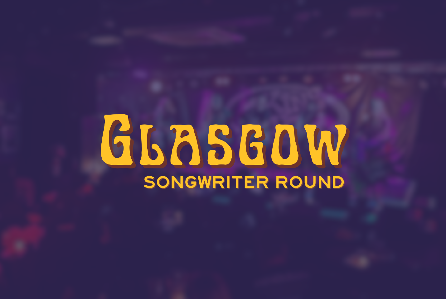 Glasgow Songwriter Round Logo