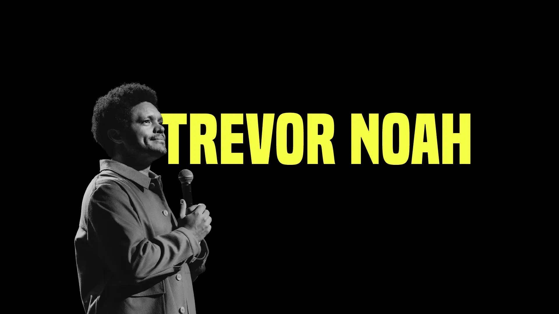 Trevor Noah Dubai Poster