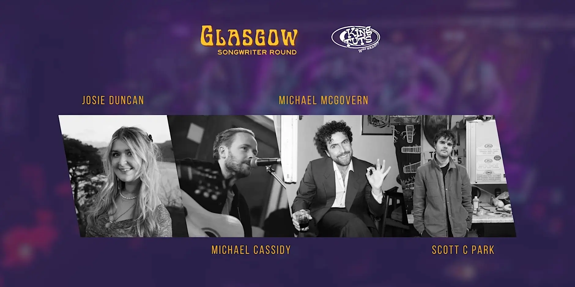 Glasgow Songwriter Round April Lineup