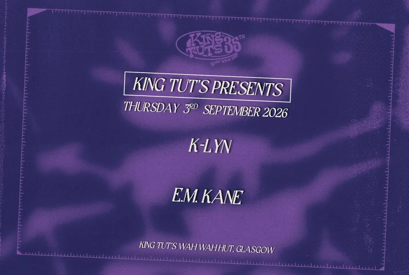 King Tut's Presents Artwork