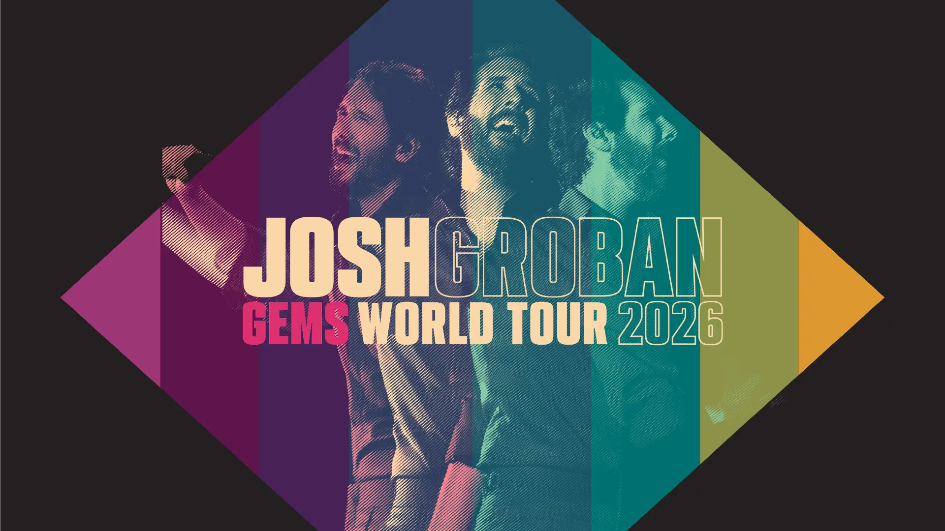 Josh Groban Dubai poster