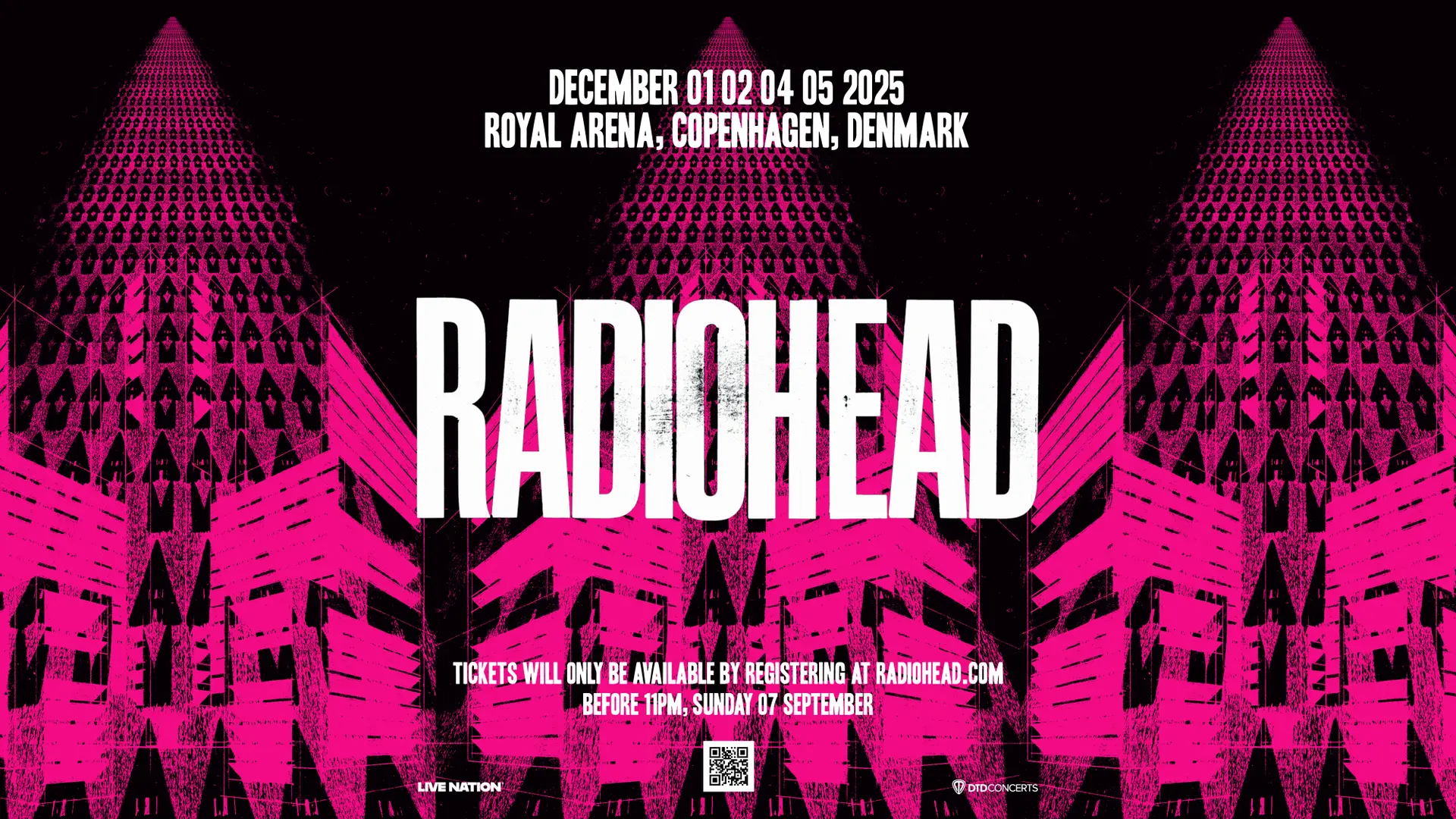 Artwork for Radiohead in Copenhagen