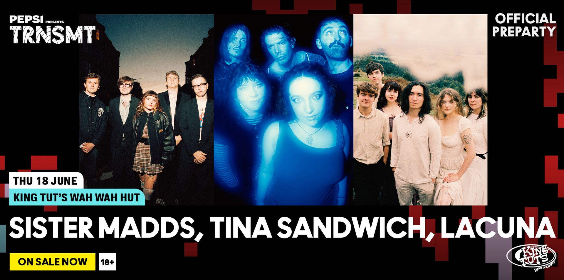 TRNSMT Preparty with press pictures