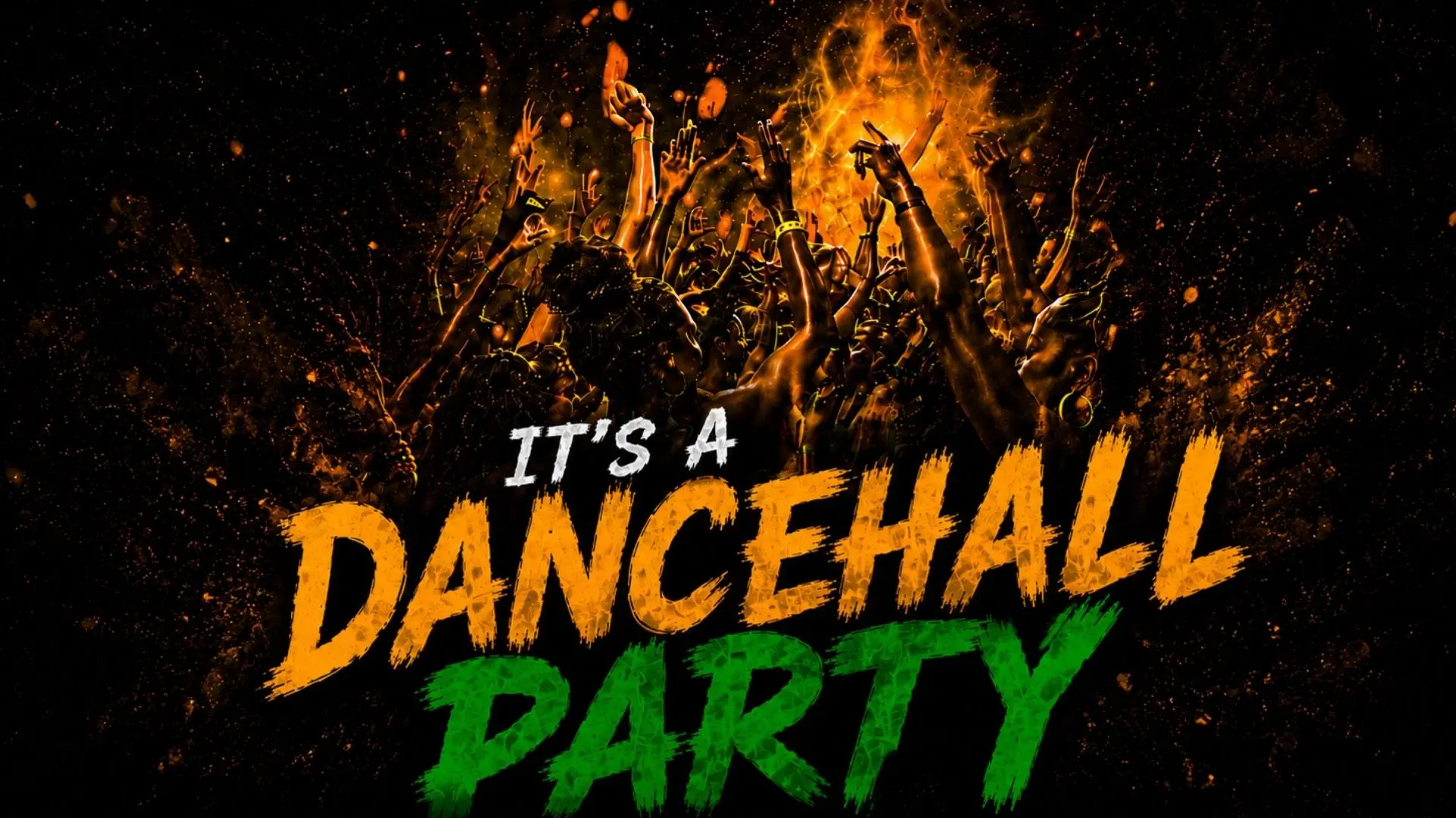 Its a dancehall  party