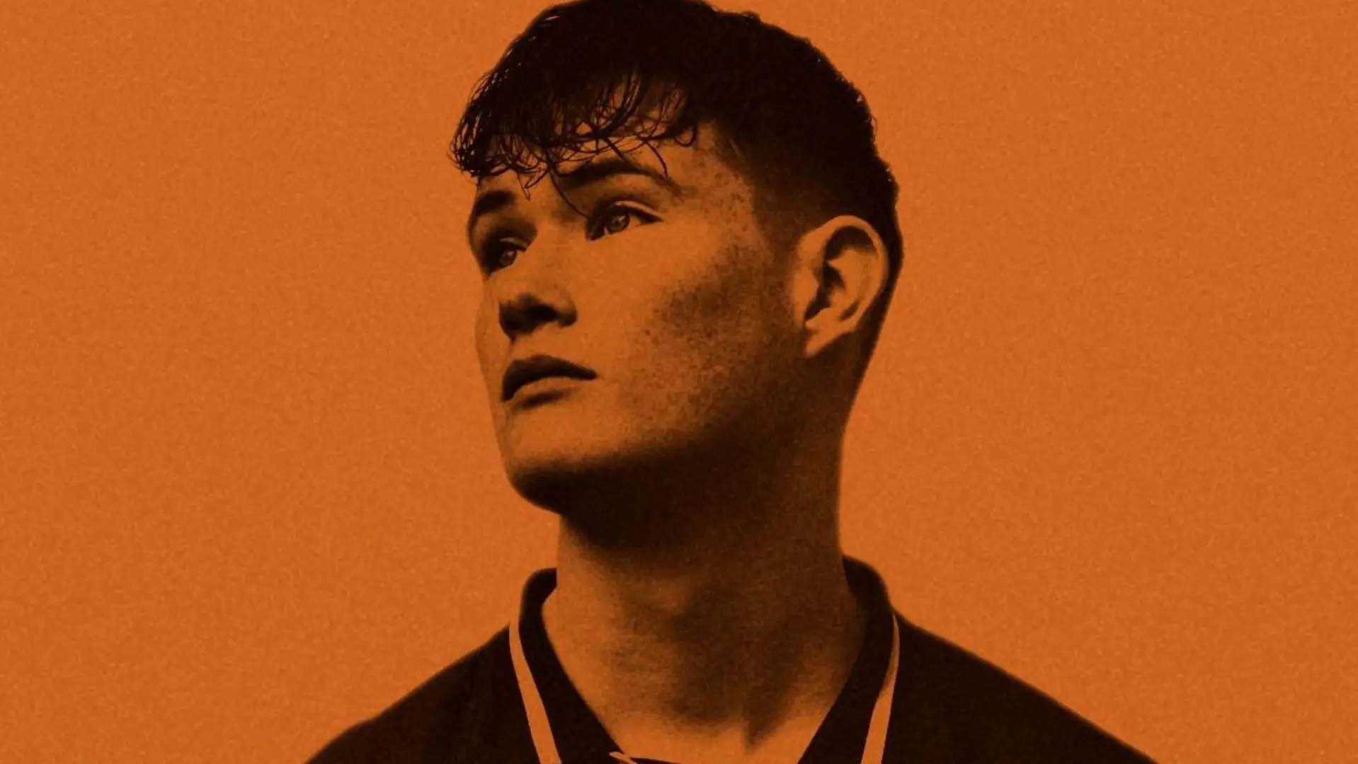 Image of Pat Hamilton with an orange filter