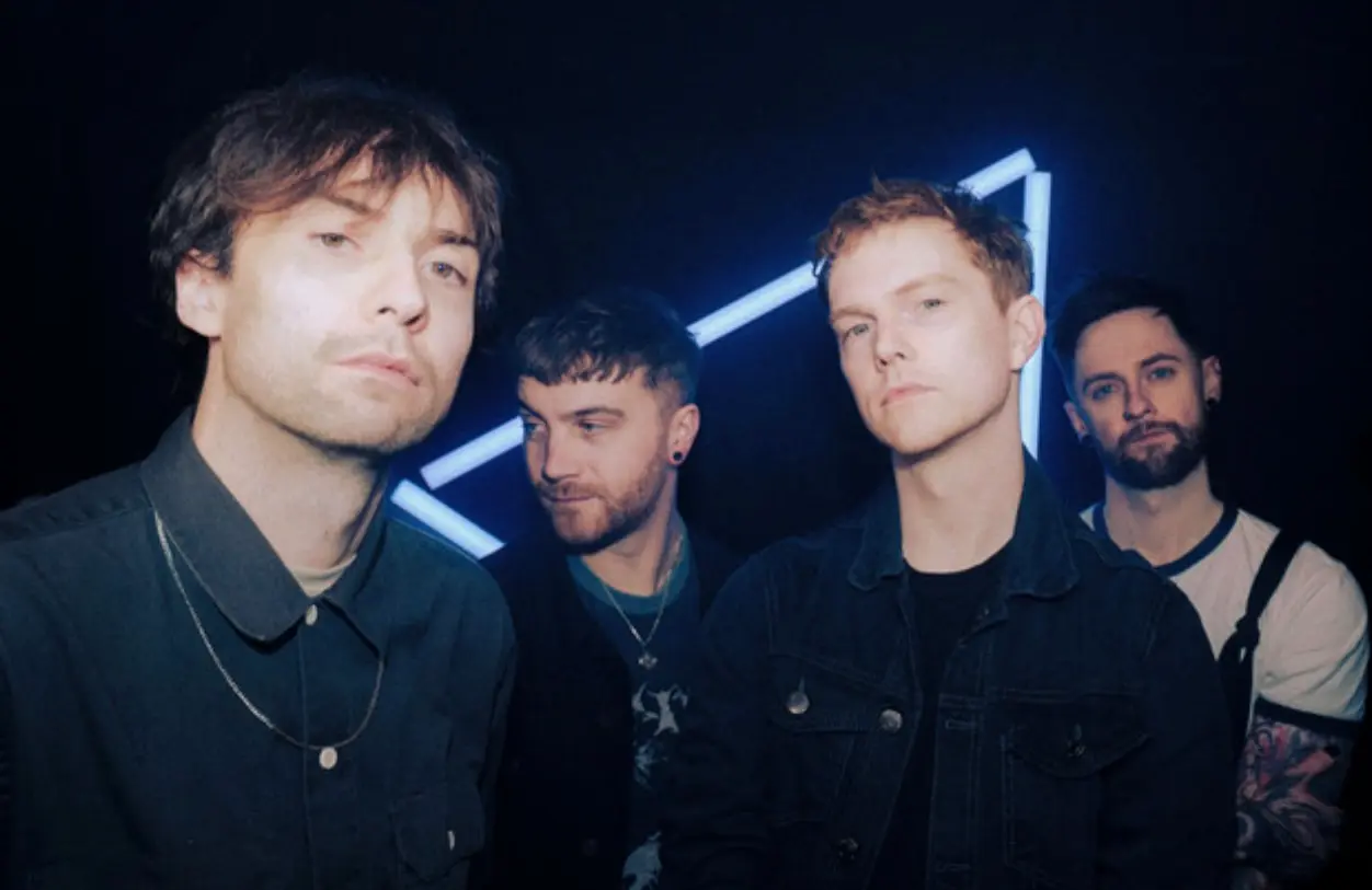 The four members of the band newshapes