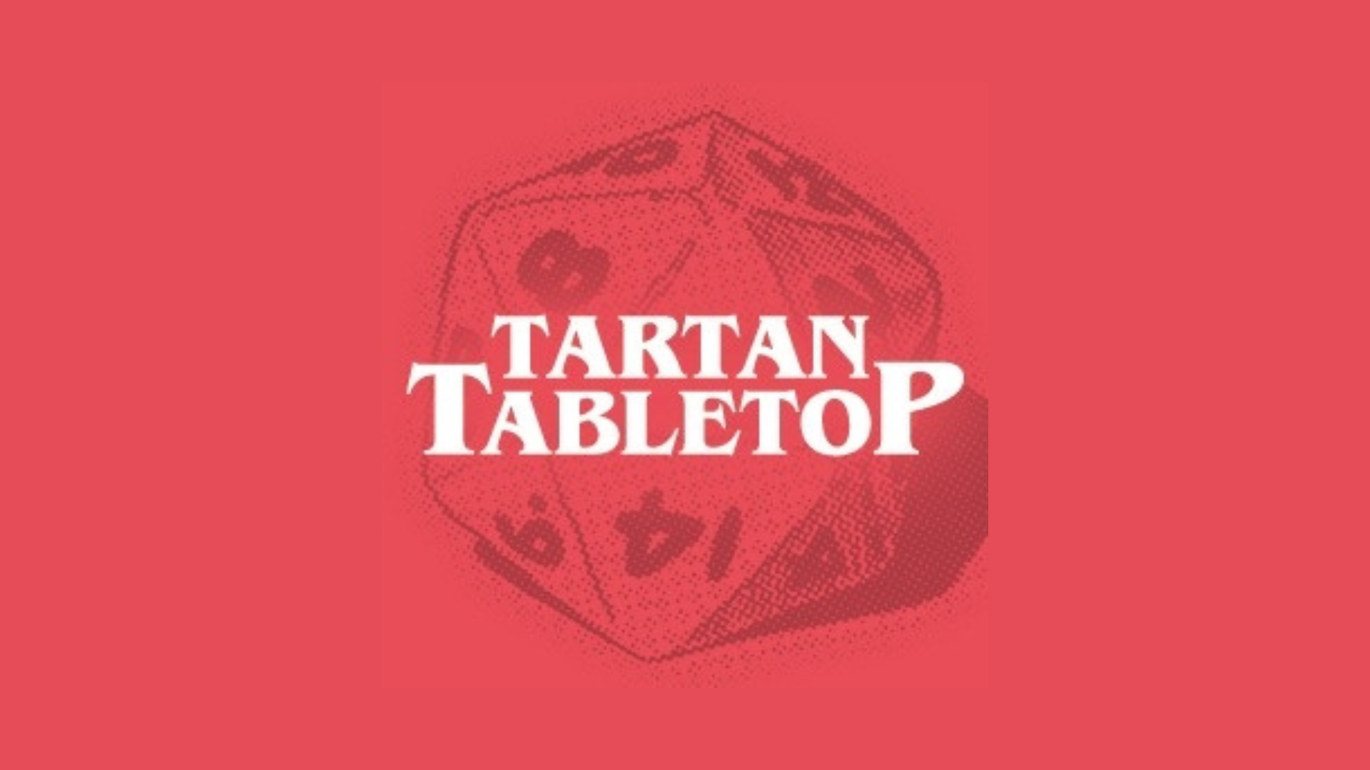 Tartain Tabletop logo on red background