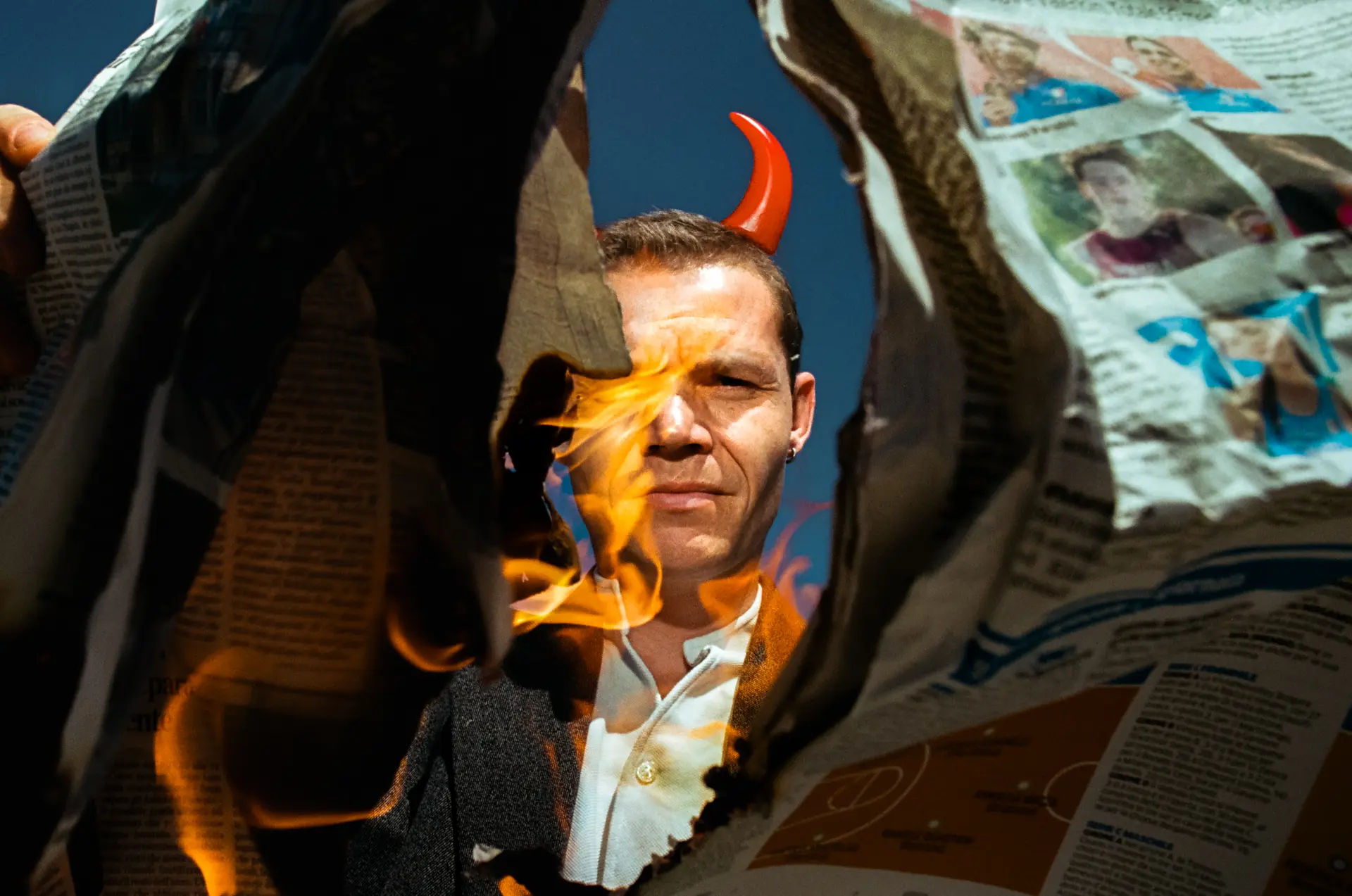 Westerman on fire