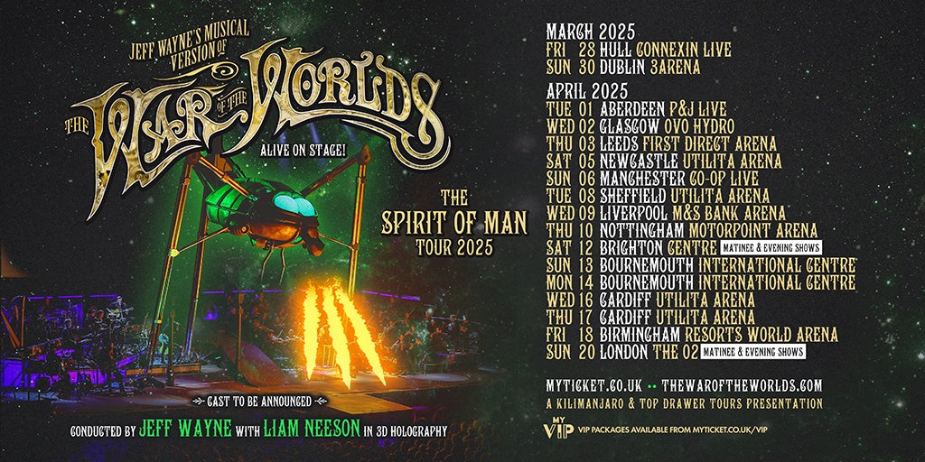 war of the worlds tour 2023 tickets price