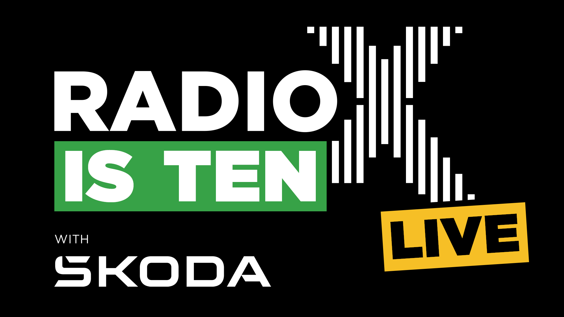 Radio x is 10 Live