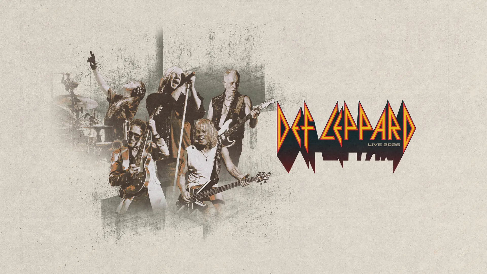 Def Leppard Dubai poster