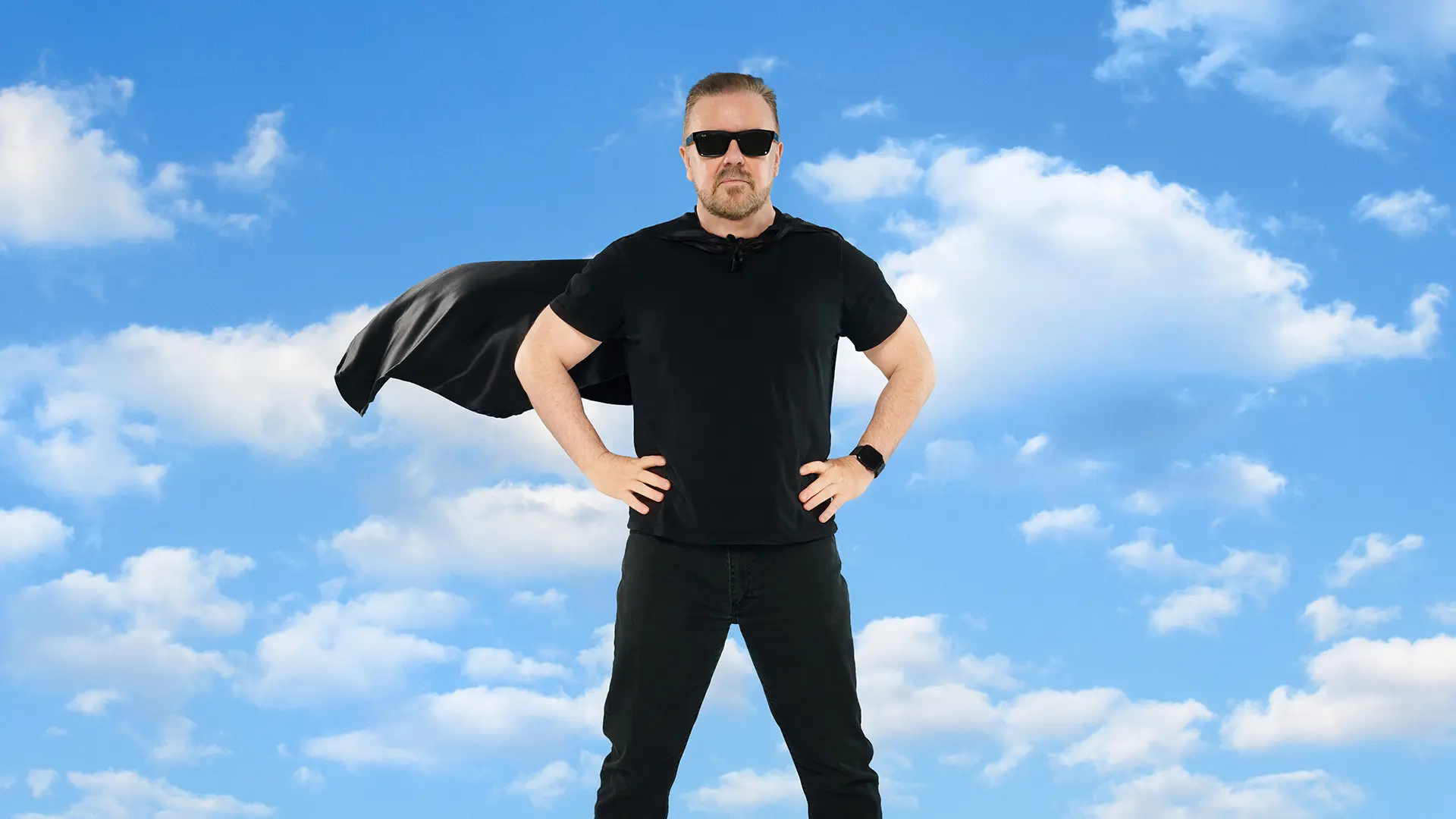 Ricky Gervais 2026 press image