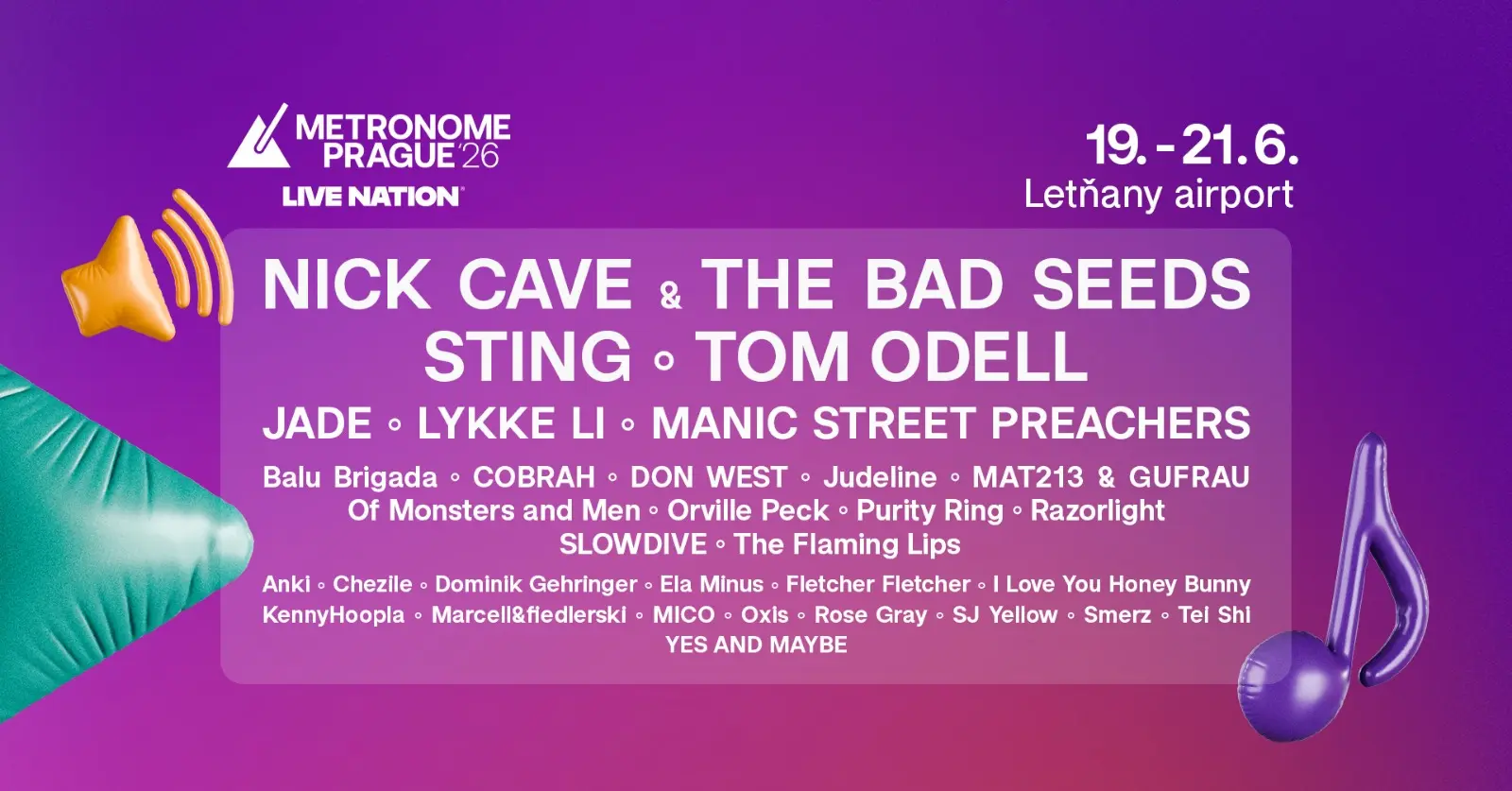 Metronome Prague 2026