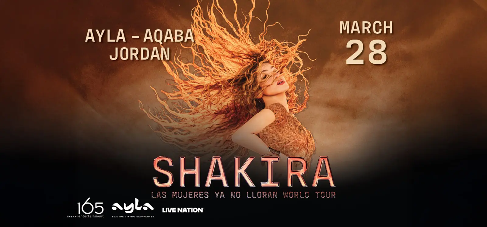 Shakira live in Jordan